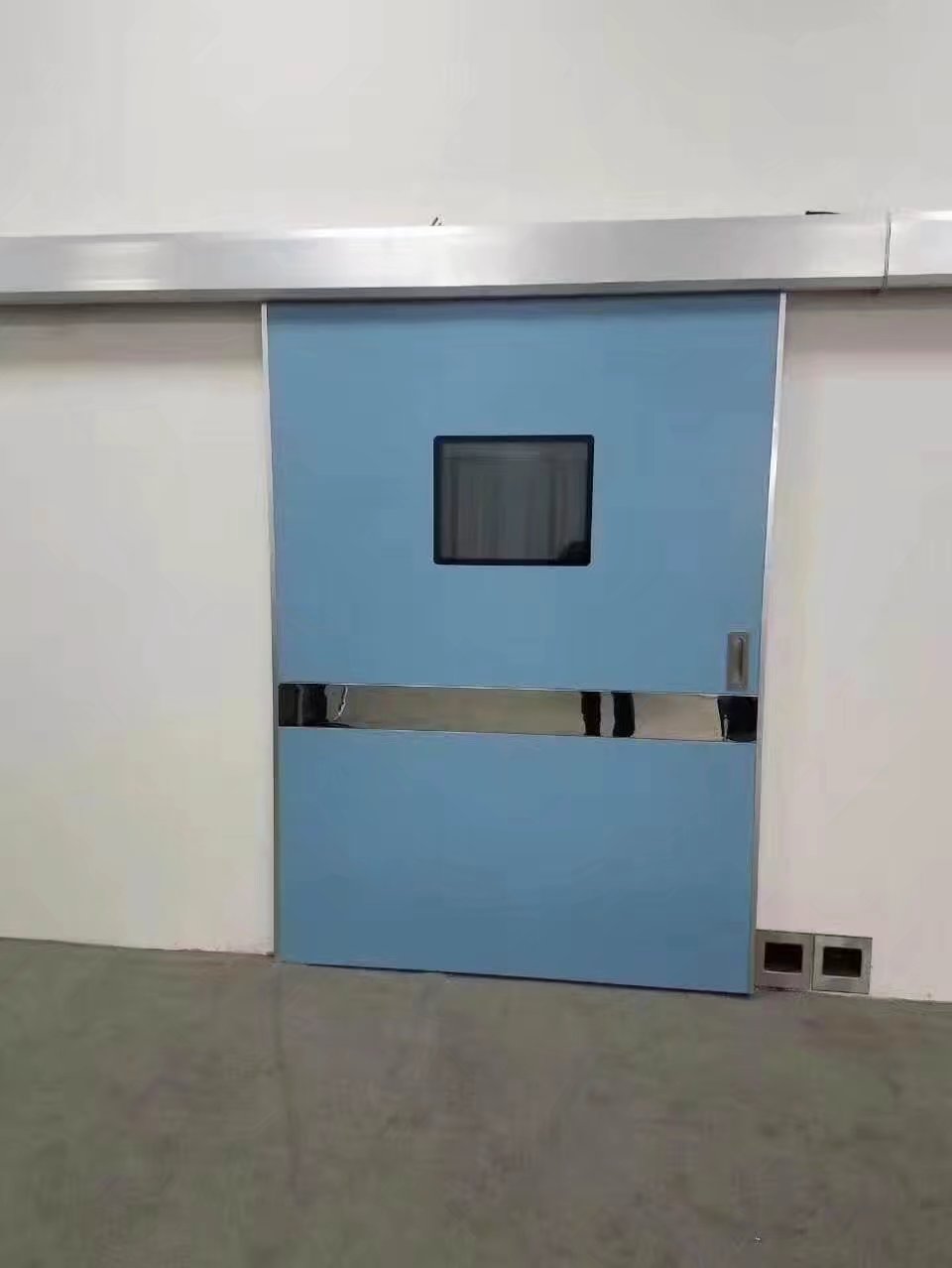 河北手术室防护门安装视频